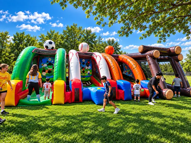 Millers Jump Time interactive inflatable game
