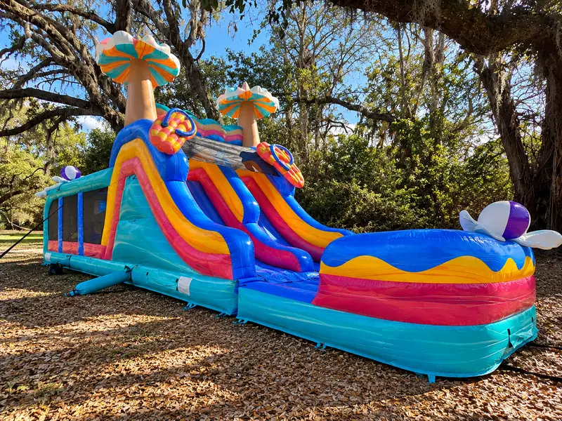 Beach Blast Obstacle Course