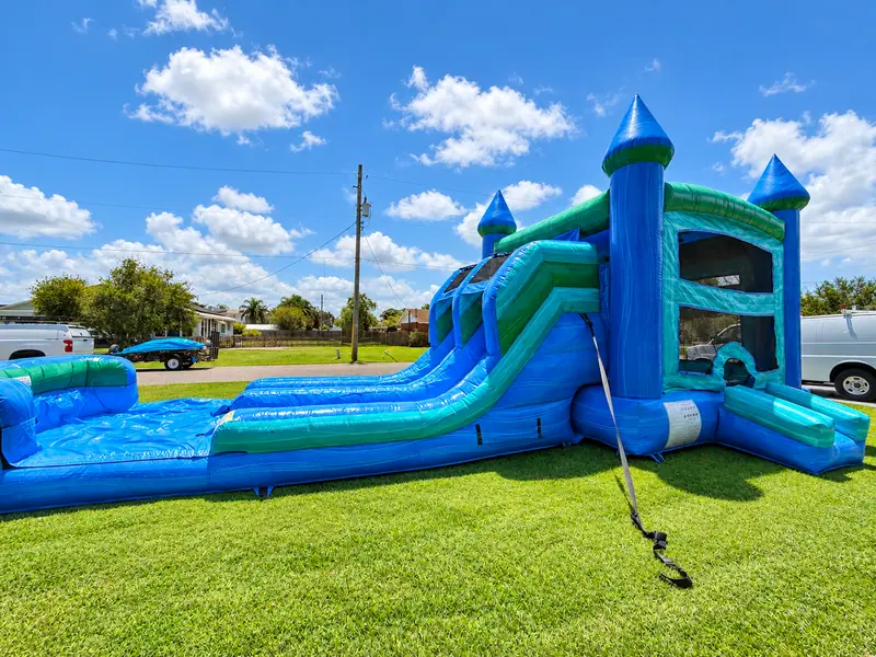 XL Noah's Ark Bounce House Slide