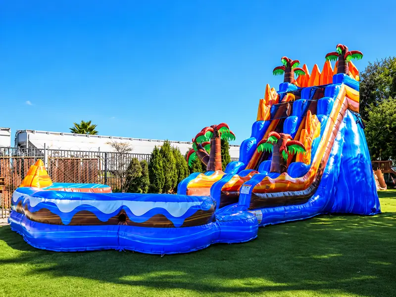 22' Tropical Splash Water Slide Rental