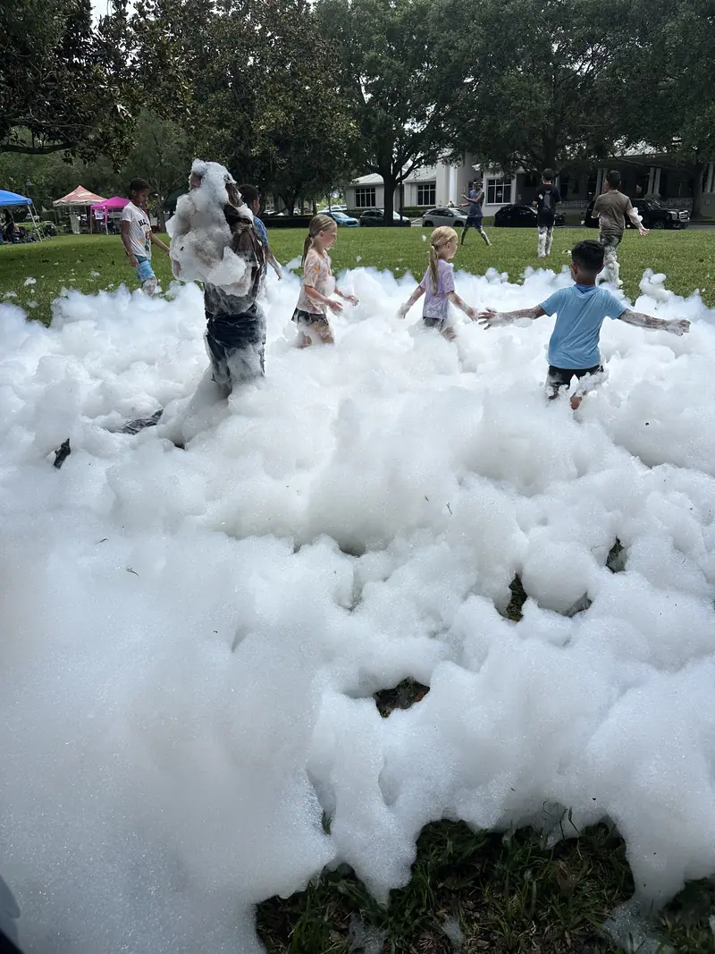 Park Foam Party in Harmony