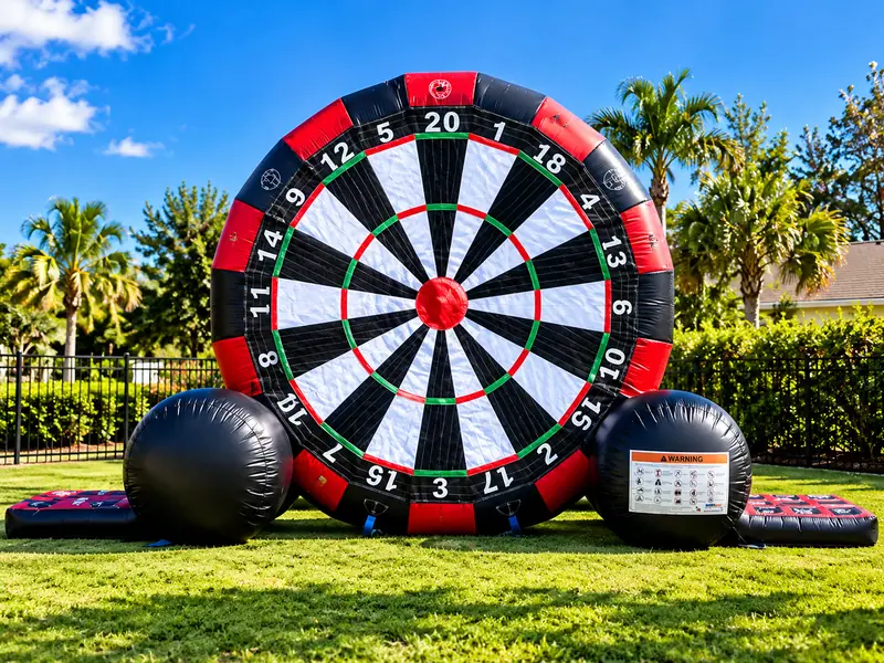 10ft Soccer Dart/Baseball/Tick Tack Toe