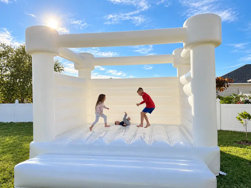 White Bounce House
