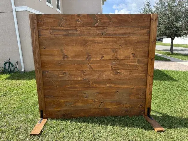 Wooden Backdrop