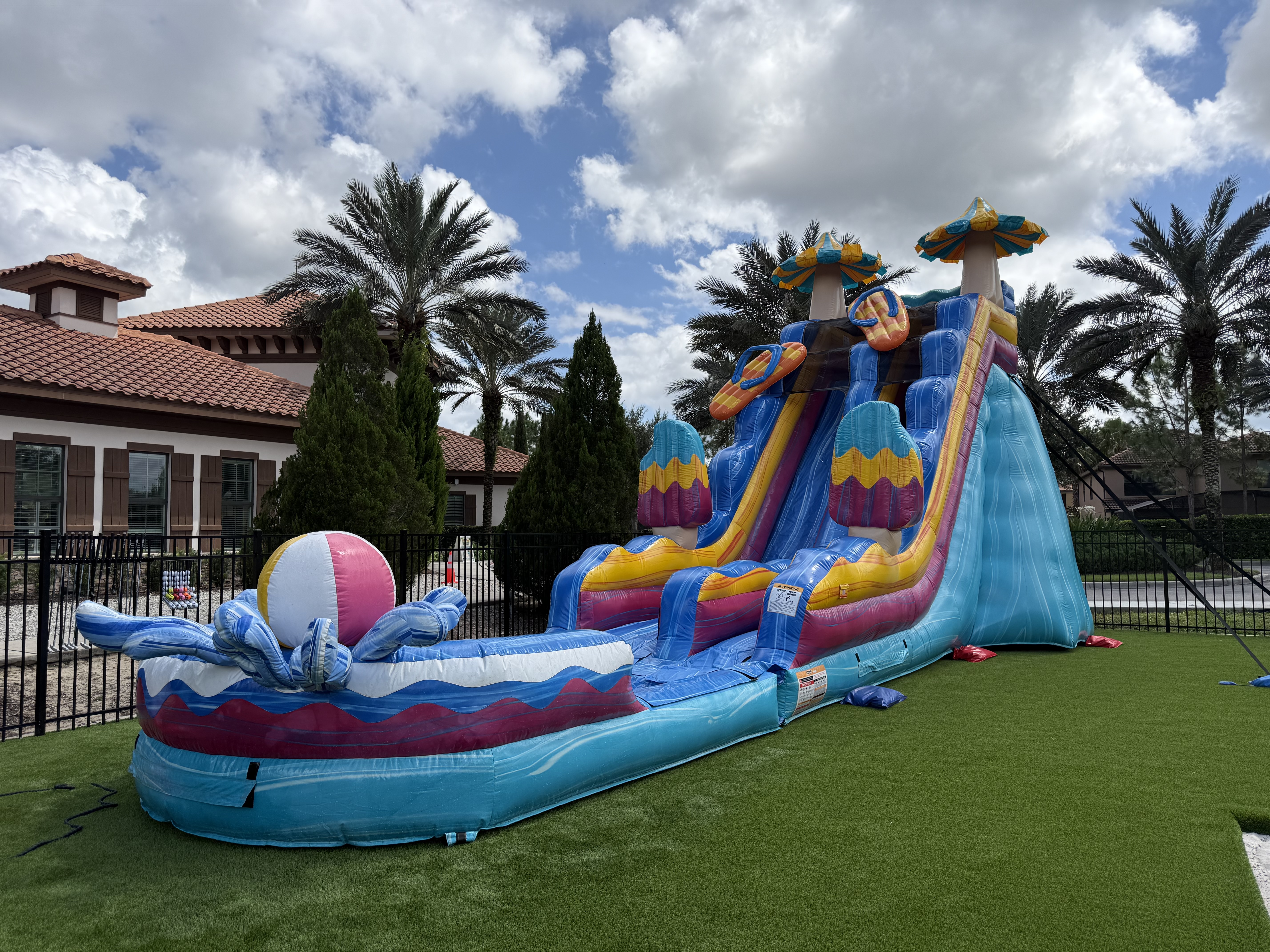 22ft Beach Babe Water Slide Rental