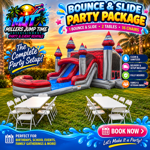Bounce and Slide Party Package